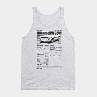 FORD ESCORT RS2000 - technical data Tank Top